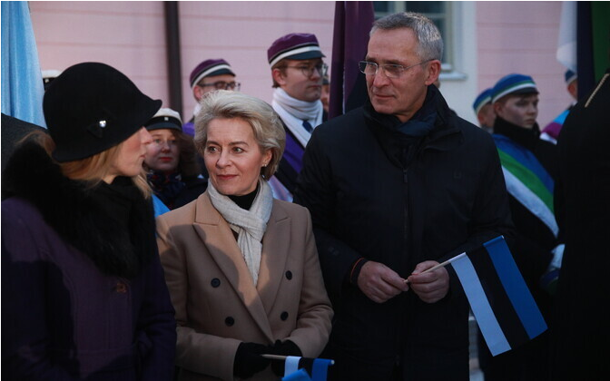 Flag raising ceremony marks Estonia's 105th Independence Day ...